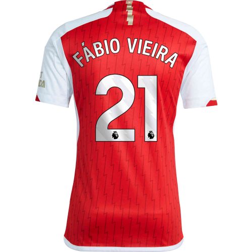 2023/24 adidas Fabio Vieira Arsenal Home Jersey