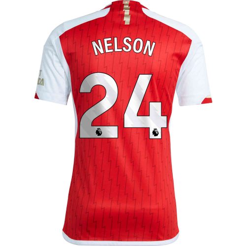2023/24 adidas Reiss Nelson Arsenal Home Jersey