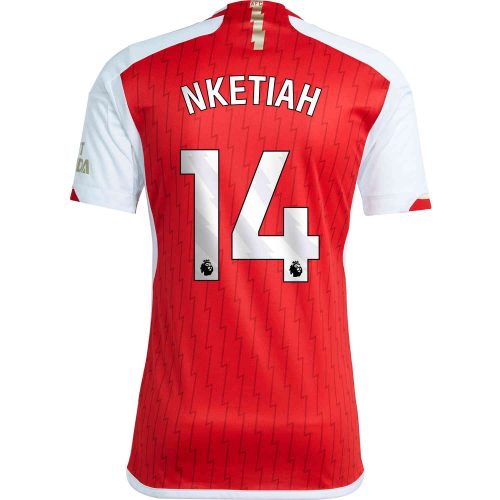 2023/24 adidas Eddie Nketiah Arsenal Home Jersey