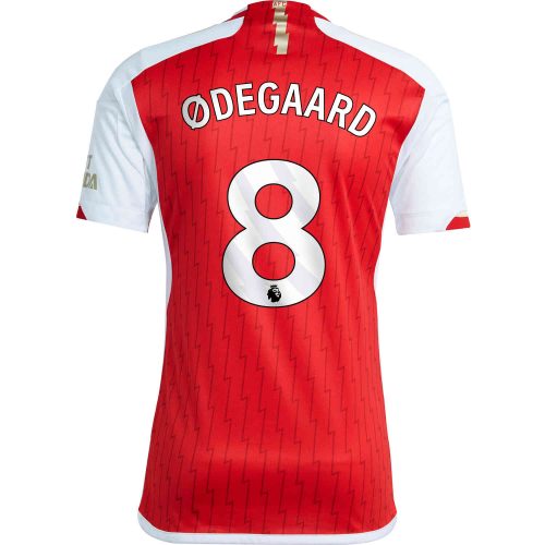 2023/24 adidas Martin Odegaard Arsenal Home Jersey