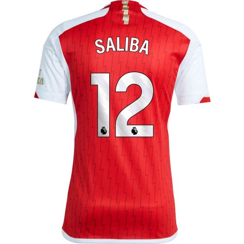 2023/24 adidas William Saliba Arsenal Home Jersey
