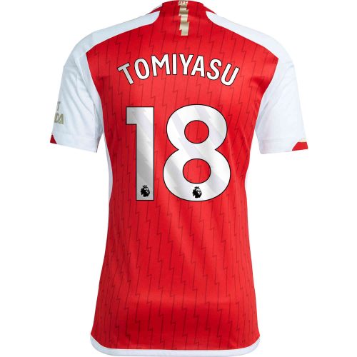 2023/24 adidas Takehiro Tomiyasu Arsenal Home Jersey