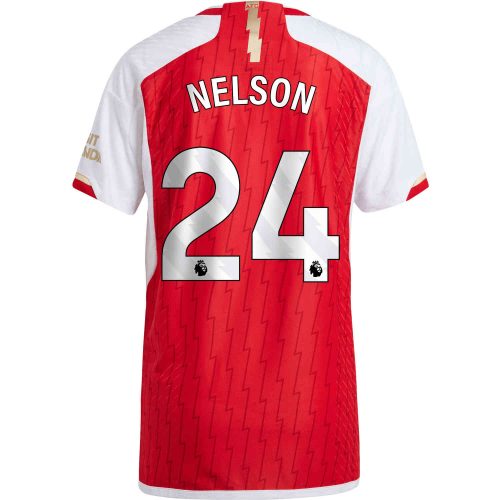 2023/24 adidas Reiss Nelson Arsenal Home Aunthetic Jersey
