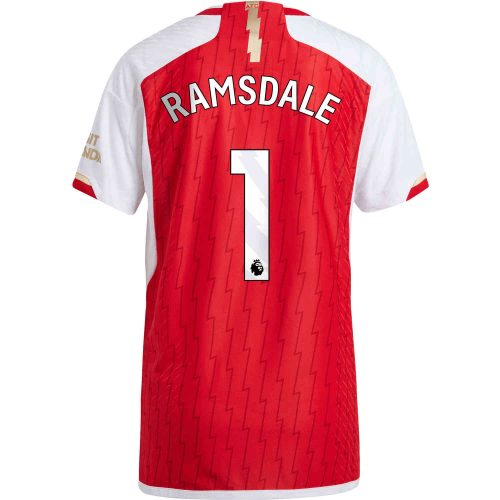2023/24 adidas Aaron Ramsdale Arsenal Home Aunthetic Jersey