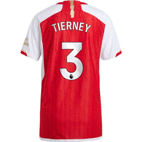 2023/24 adidas Kieran Tierney Arsenal Home Aunthetic Jersey