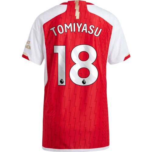 2023/24 adidas Takehiro Tomiyasu Arsenal Home Aunthetic Jersey