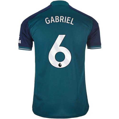 2023/24 adidas Gabriel Magalhaes Arsenal 3rd Jersey