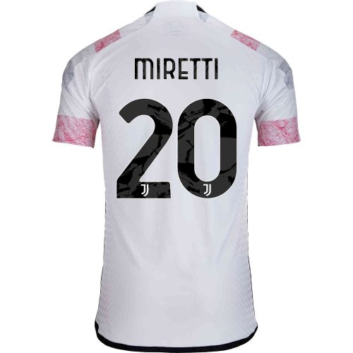 2023/24 adidas Fabio Miretti Juventus Away Authentic Jersey