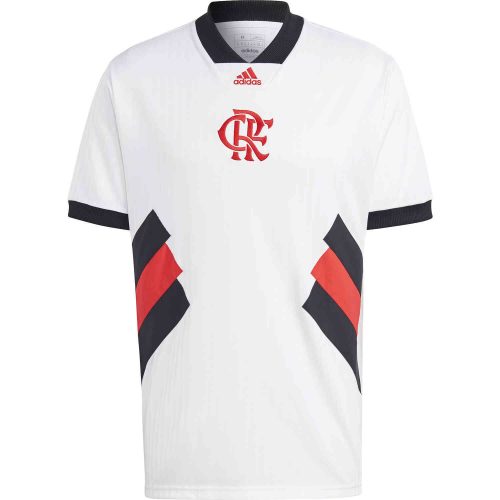adidas Flamengo Icons Jersey – White