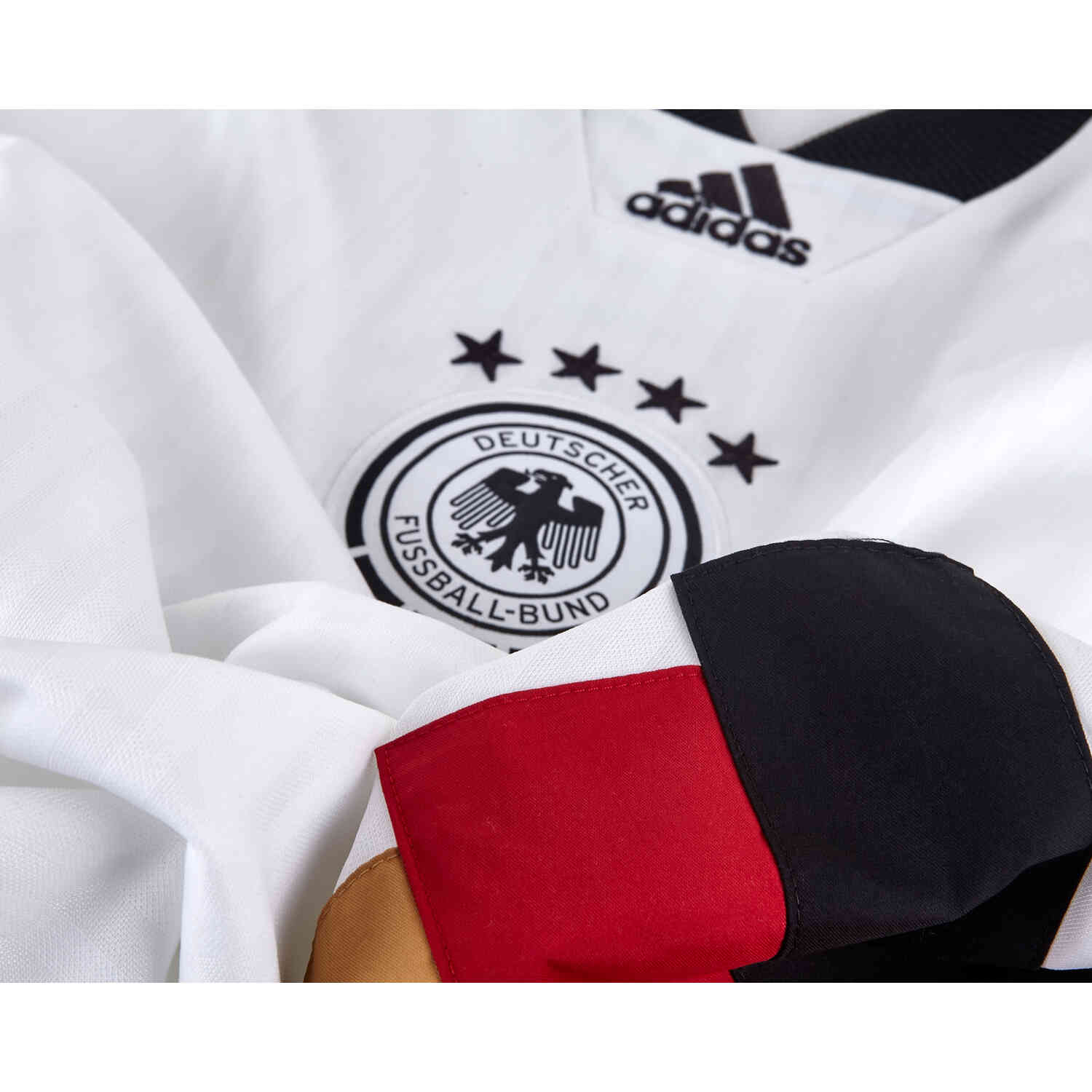 vaak schoenen Th adidas Germany Icons Jersey - White/Black - SoccerPro