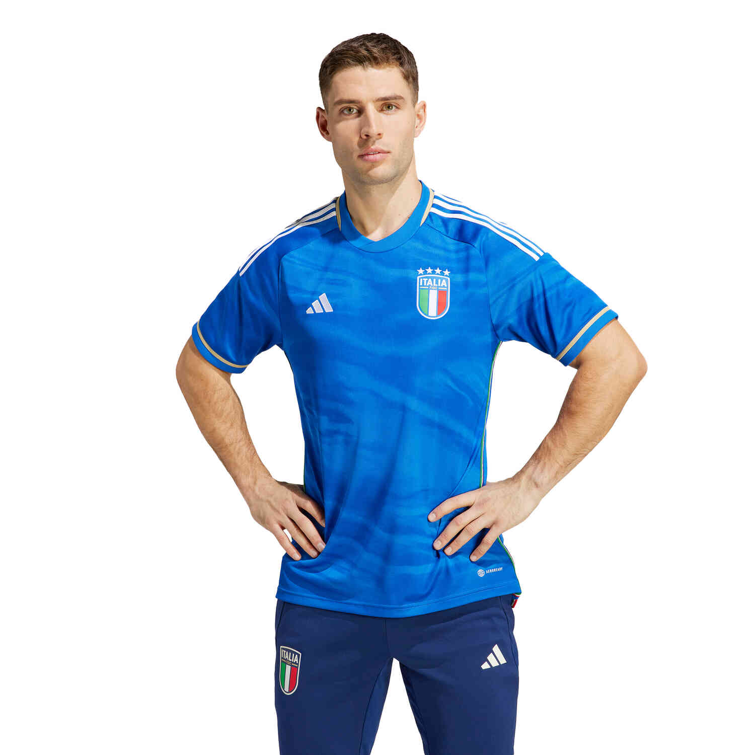 2023 adidas Italy Home Jersey
