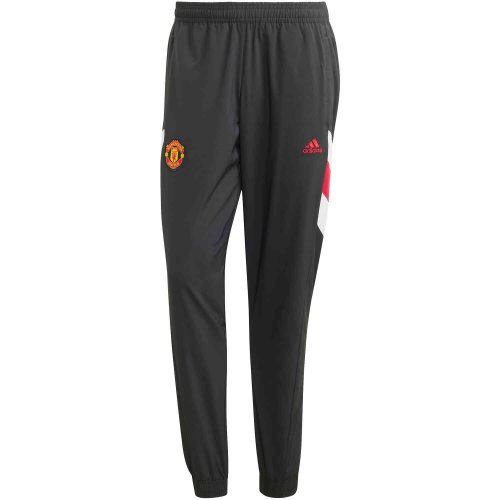 adidas Manchester United Icons Woven Pants – Black