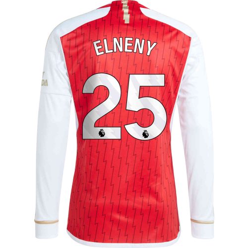 2023/24 adidas Mohamed Elneny Arsenal L/S Home Jersey
