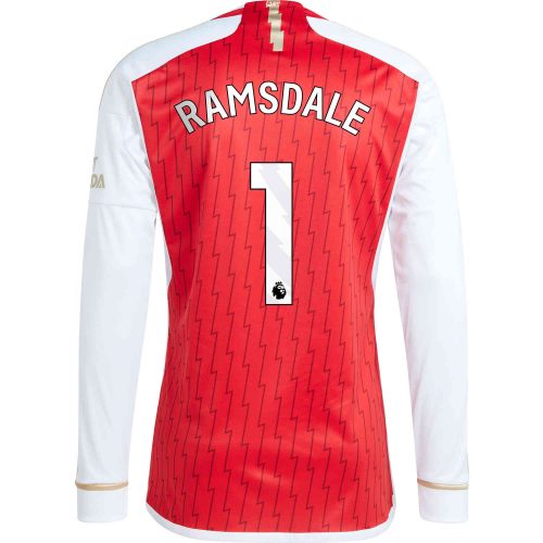 2023/24 adidas Aaron Ramsdale Arsenal L/S Home Jersey