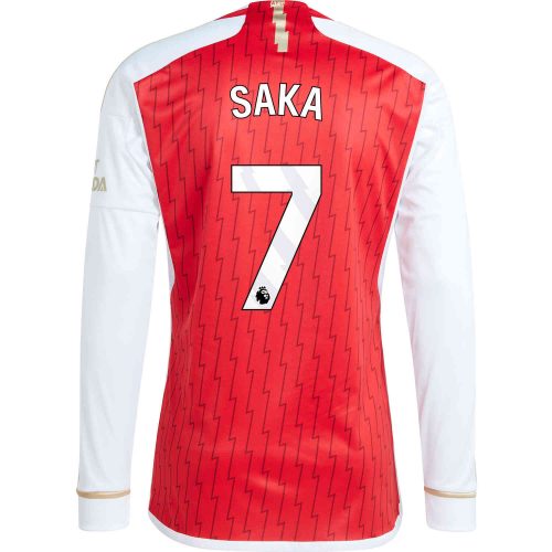 2023/24 adidas Bukayo Saka Arsenal L/S Home Jersey