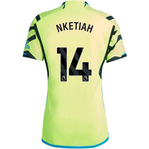 2023/24 Kids adidas Eddie Nketiah Arsenal Away Jersey