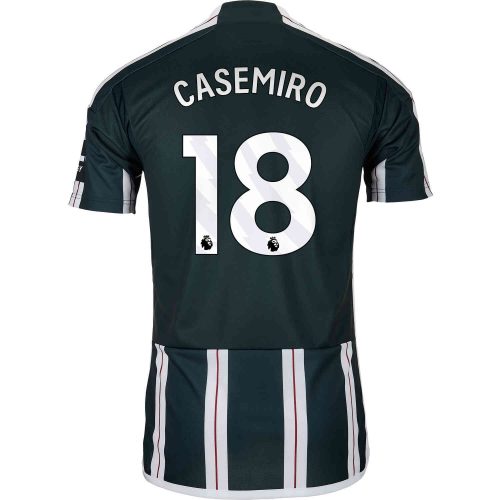 2023/24 Kids adidas Casemiro Manchester United Away Jersey