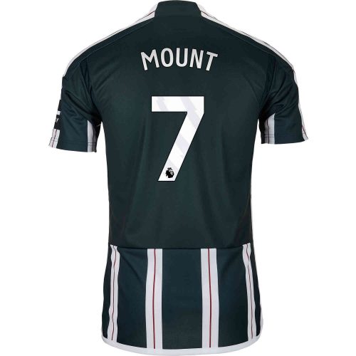 2023/24 Kids adidas Mason Mount Manchester United Away Jersey