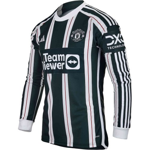 2023/2024 adidas Manchester United L/S Away Jersey