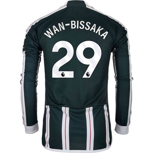 2023/24 adidas Aaron Wan-Bissaka Manchester United L/S Away Jersey