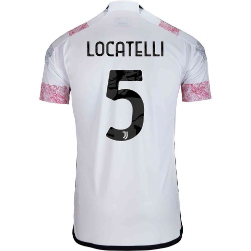 2023/24 Kids adidas Manuel Locatelli Juventus Away Jersey