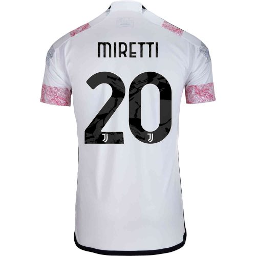 2023/24 Kids adidas Fabio Miretti Juventus Away Jersey
