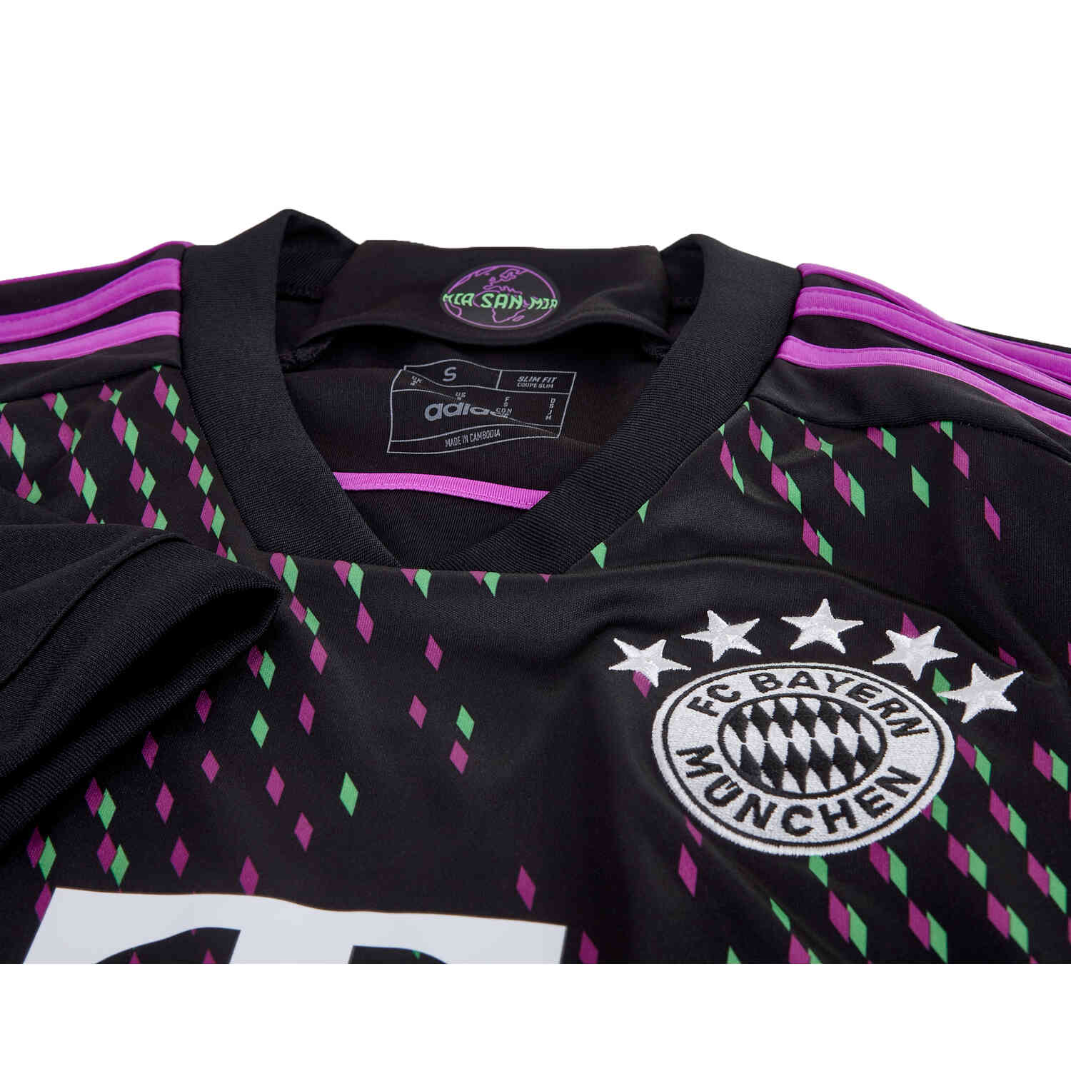 2023/2024 Kids adidas Bayern Munich Away Jersey