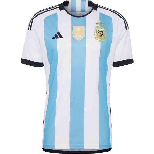 2022 Kids 3-Star adidas Argentina Home Jersey