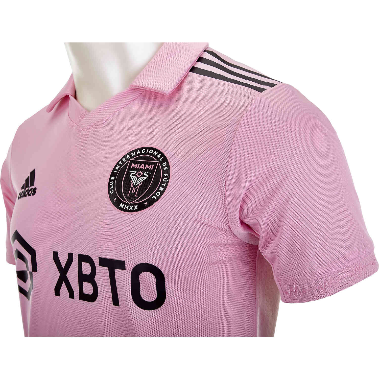 2023 adidas Inter Miami Home Match Jersey - True Pink/Black