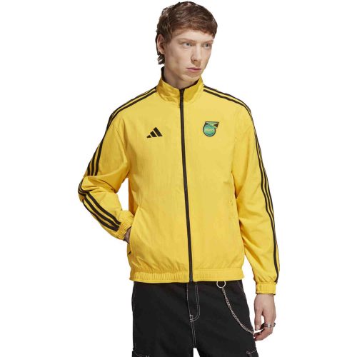 adidas Jamaica Anthem Jacket – Bold Gold/Black