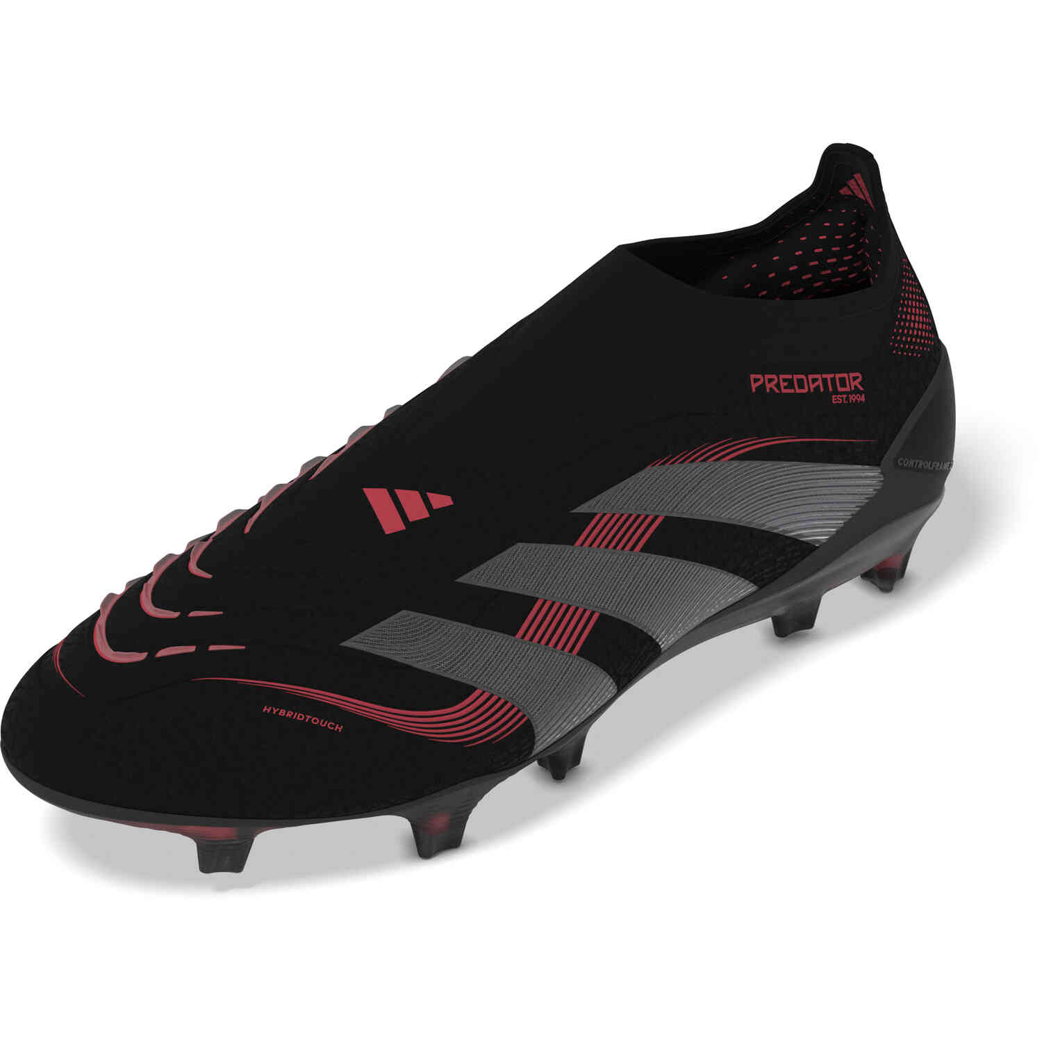 adidas Predator Elite Laceless Firm Ground Cleats - Grey