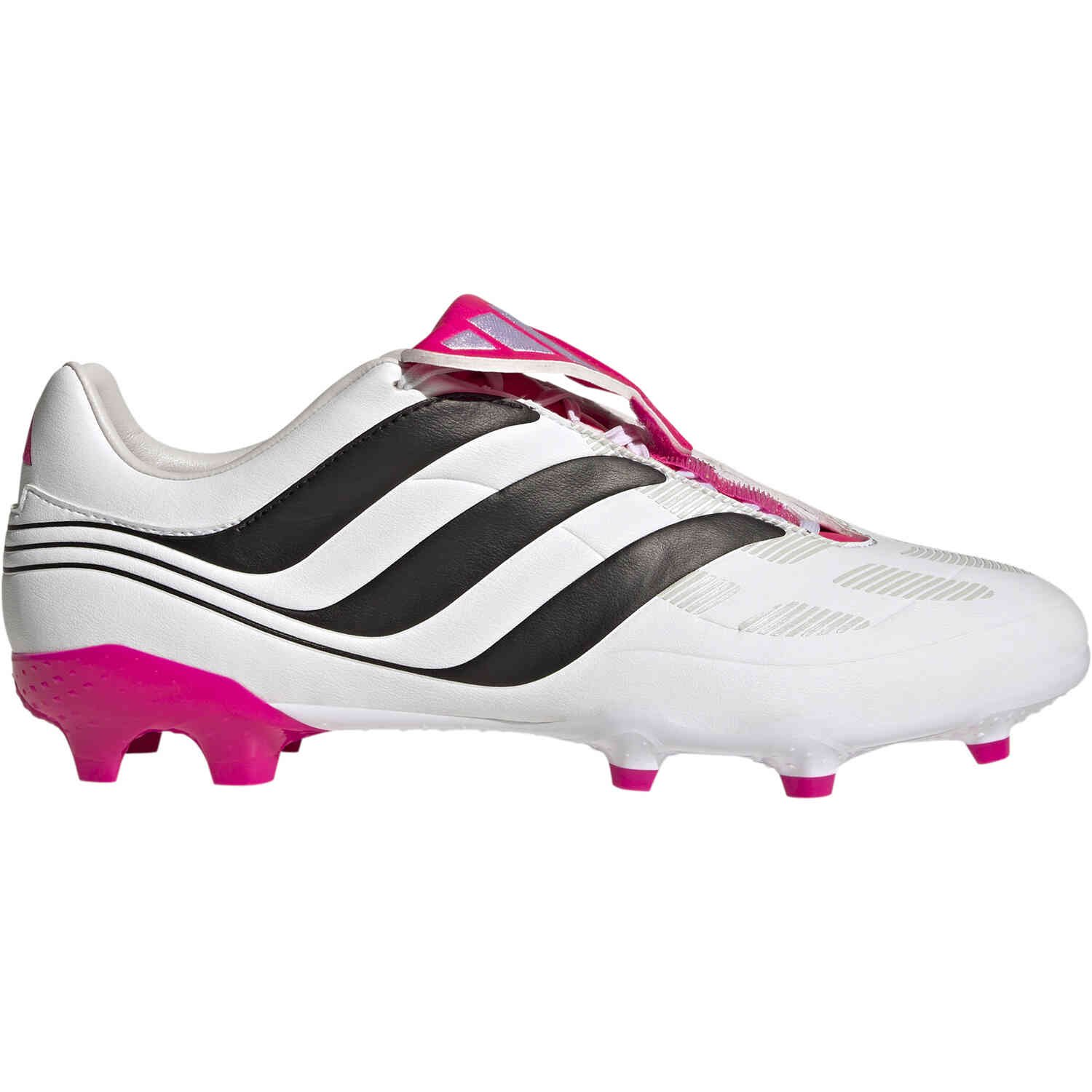 adidas Predator - White & Team Shock Pink 2 - SoccerPro