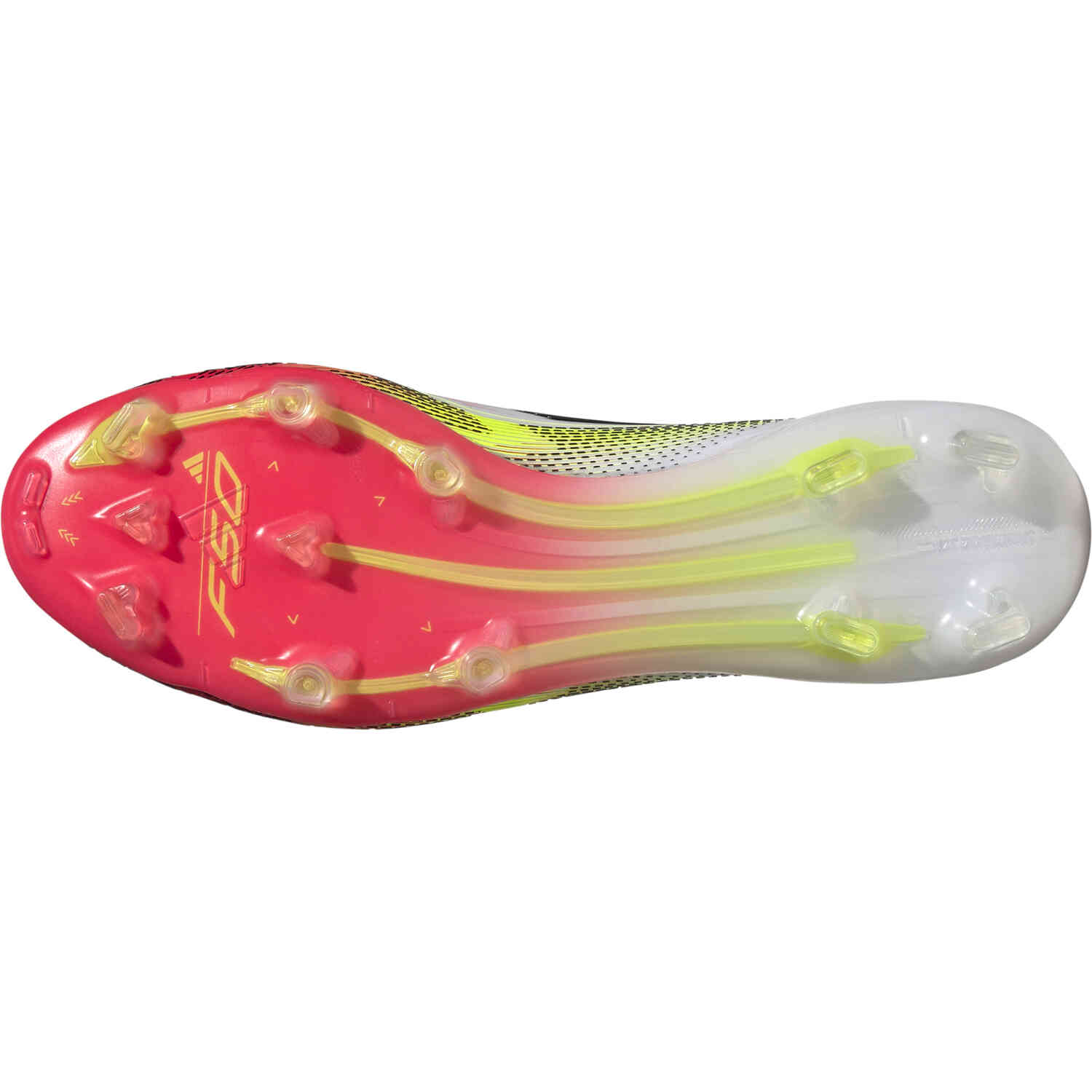 adidas F50 Elite Firm Ground - Ftwr White/Solar Red/Lucid