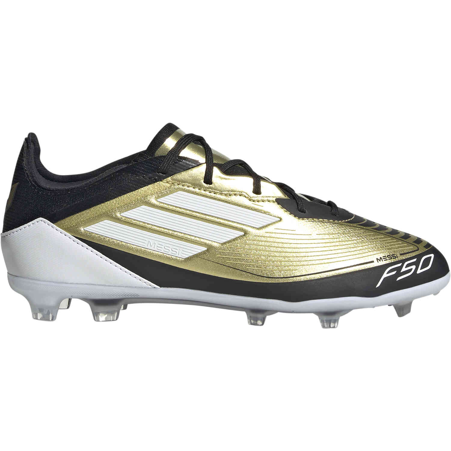 Kids adidas Messi F50 Pro FG Firm Ground Triunfo Dorado SoccerPro