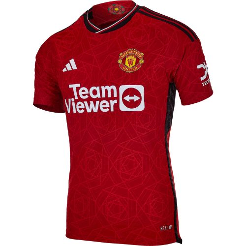 2023/2024 adidas Manchester United Home Authentic Jersey