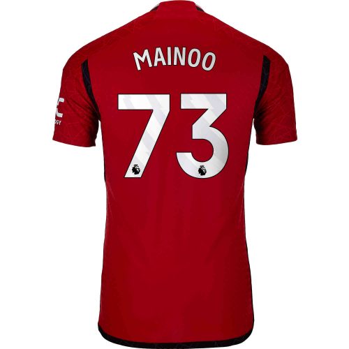 2023/24 Nike Kobbie Mainoo Manchester United Home Match Jersey