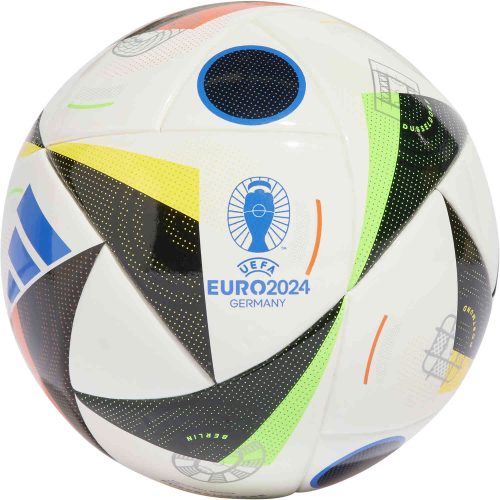 adidas Euro24 Mini Soccer Ball – White & Black with GloBlu
