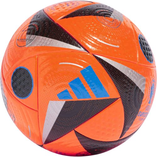 adidas Euro24 Pro Official Match Soccer Ball – Solar Orange with GloBlu