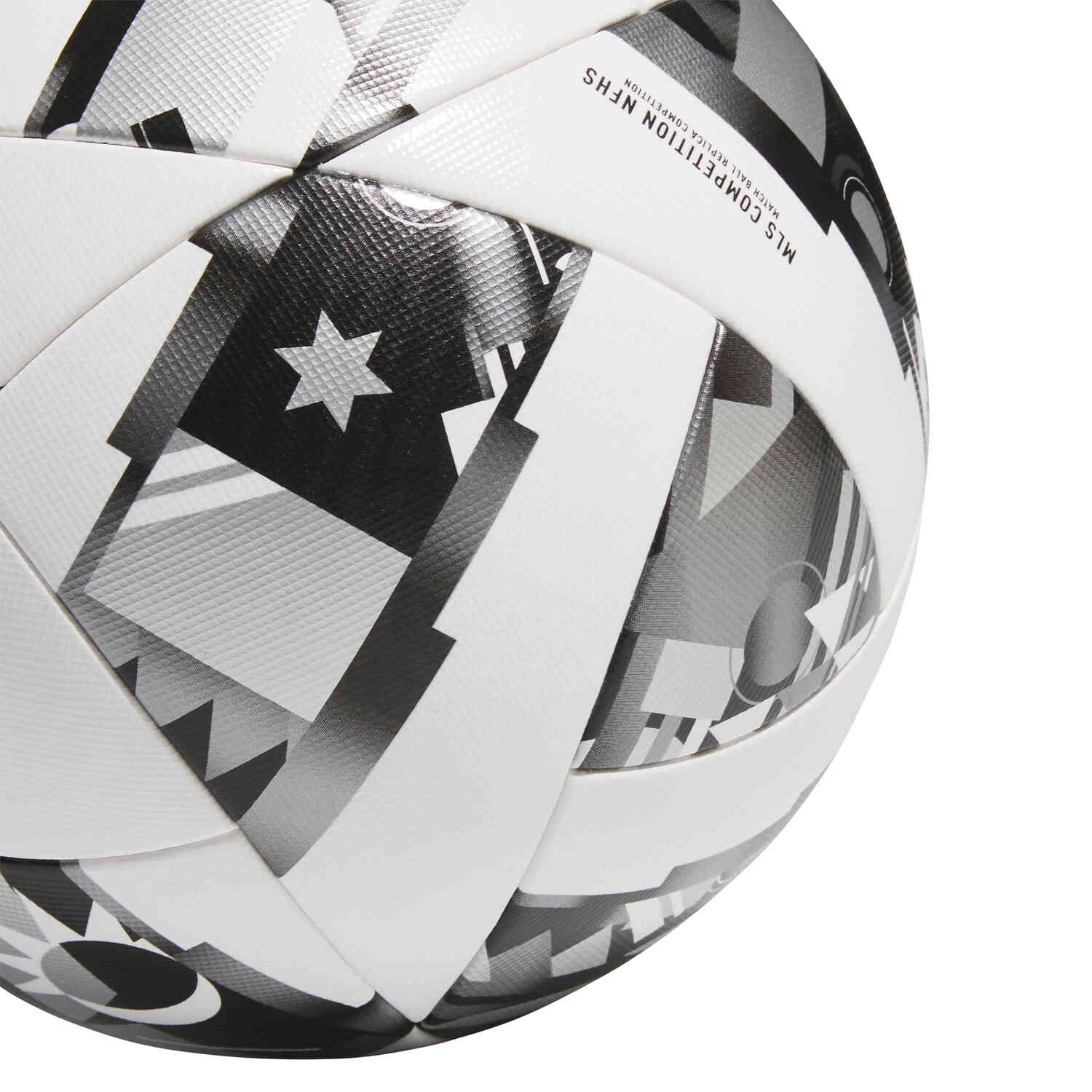 adidas MLS Soccer Ball Soccer Ball - White & Black with adidas MLS Soccer Ball Soccer Ball - White & Black with