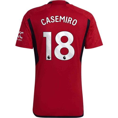 2023/24 adidas Casemiro Manchester United Home Jersey