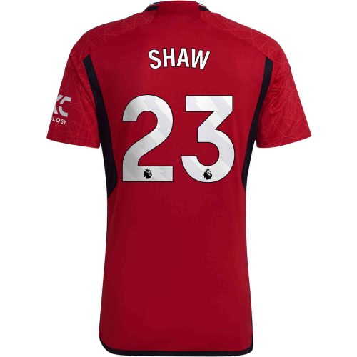 2023/24 Nike Luke Shaw Manchester United Home Jersey