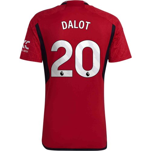 2023/24 Kids Nike Diogo Dalot Manchester United Home Jersey