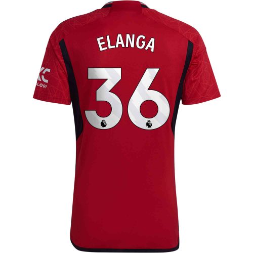 2023/24 Kids Nike Anthony Elanga Manchester United Home Jersey
