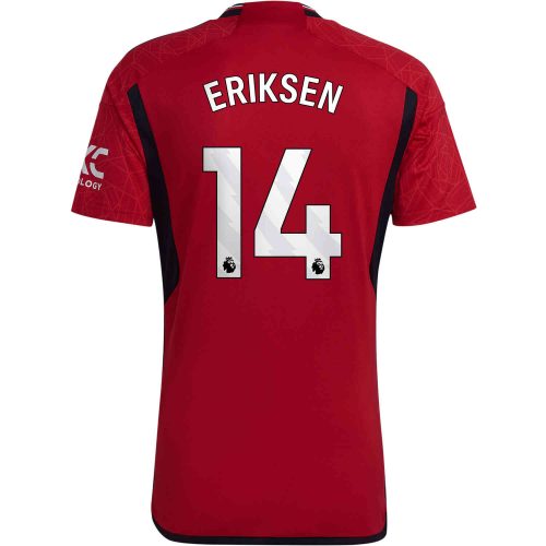 2023/24 Kids Nike Christian Eriksen Manchester United Home Jersey