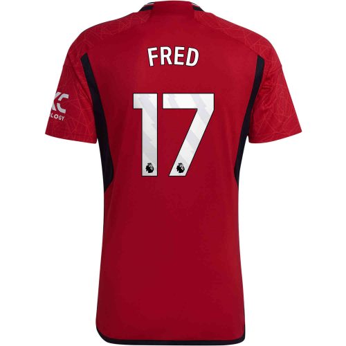 2023/24 Kids Nike Fred Manchester United Home Jersey