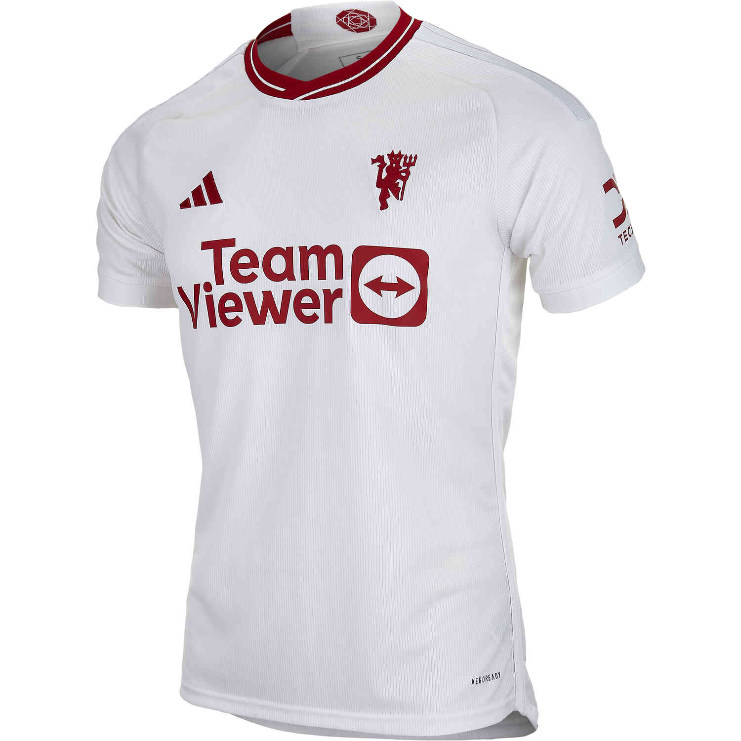 Men's adidas White Manchester United Retro T-Shirt