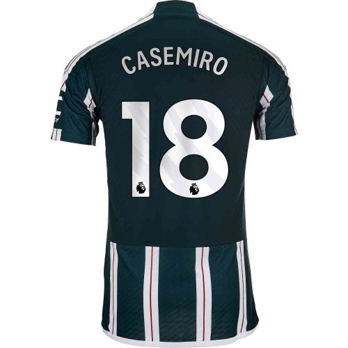 2023/24 adidas Casemiro Manchester United Away Authentic Jersey