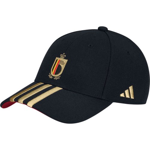Belgium Cap – Black/Dark Football Gold
