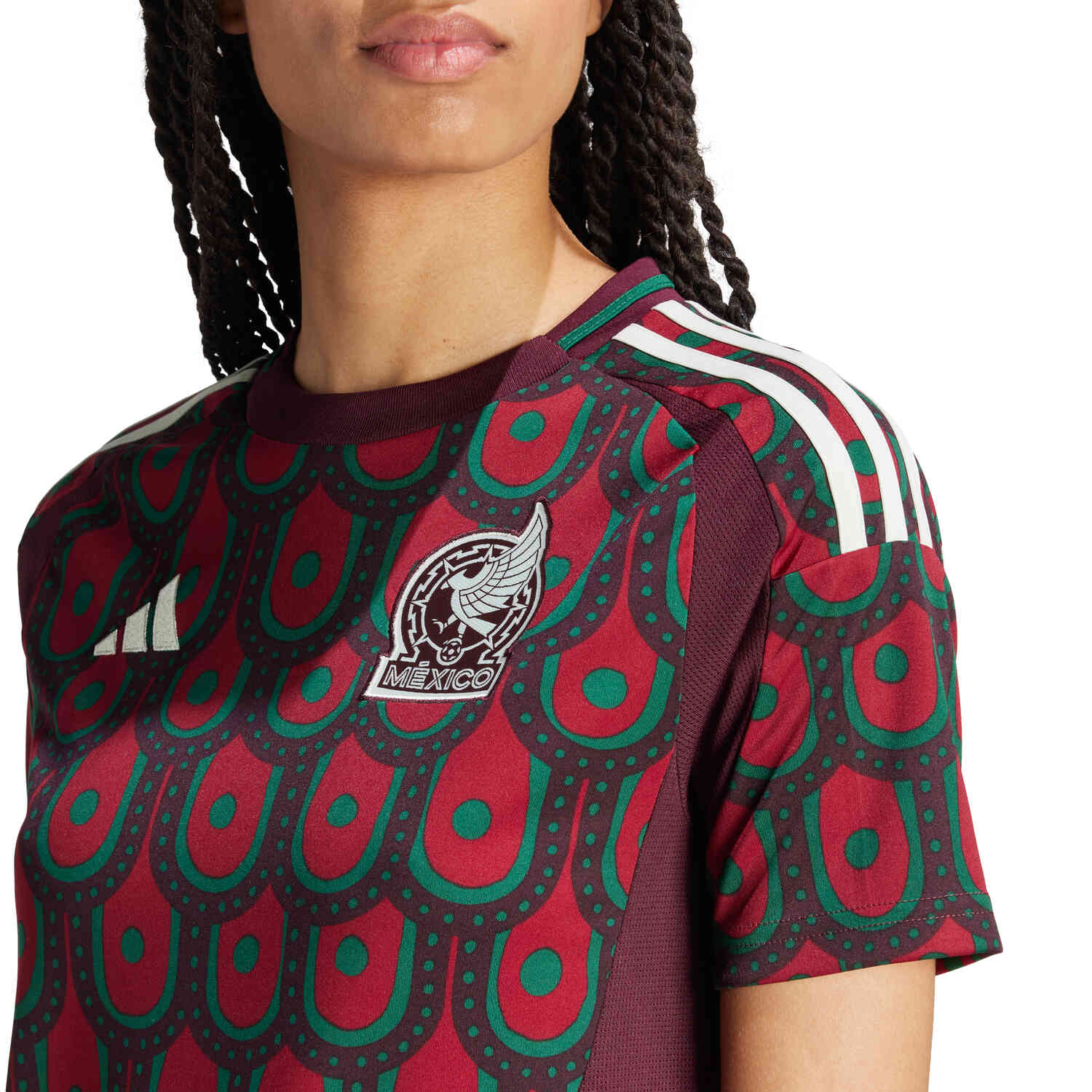 Womens Mexico Home Jersey 2024 SoccerPro