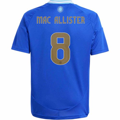 2024 Kids adidas Alexis Mac Allister Argentina Away Jersey